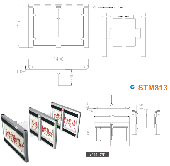 丽水莲都区速通门STM813